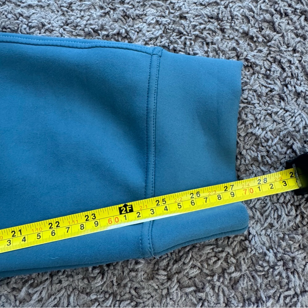32 Degrees Heat Pants Blue Fleece Cargo Jogger Blue Green Scuba L - Picture 11 of 11